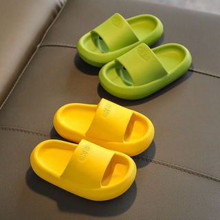 Zapatillas infantiles con suelas antideslizantes gruesas para interior/baño/dormitorio (1)