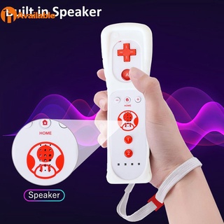 ✅Available 2 in 1 Built-in Motion Plus Remote Controller for Wii Nunchuck Gamepad with Silicone Case Motion Sensor for Nintend Wii Console beautyy6 (1)