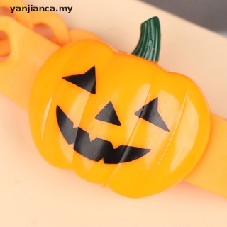 Yanca Halloween luminosa pulsera de calabaza Halloween decoración de fiesta infantil. (8)