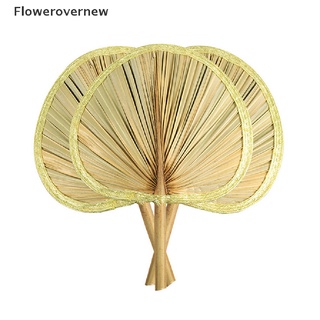 abanico de bambú tejido a mano, abanico de paja, abanico de pucao con borlas, diseño de flores, diseño de flores