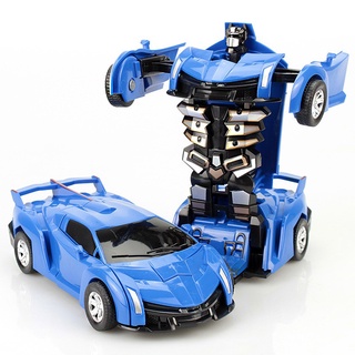 Transformer Toy Car Robot Quick Transforming Inertial Sliding Vehicle Toy Hits & Pops Battle Game Toy for Kids (8)