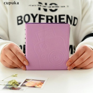 Cupuka For Fuji Instax Photo Album 64 Pockets White for Fujifilm Instax Film 7s 8 MINI MX