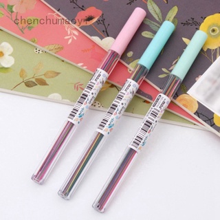 Chenchumaoyi 15 unids/caja colorido lápiz mecánico plomo/Mm arte boceto dibujo color plomo escuela suministros de oficina