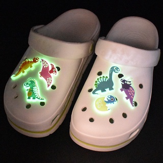 Listo Stock Para Crocs Jibbitz Pins Colorido Noctilucous DIY Zapatos Encanto Botón Combinado (5)
