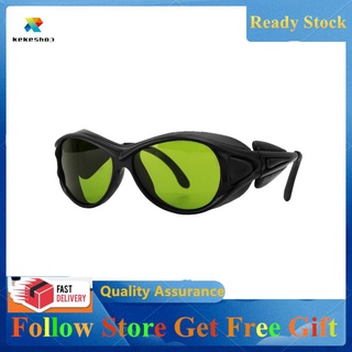Kekeshop OD5 200nm-2000nm iluminación gafas de protección láser de seguridad gafas de protección de la luz