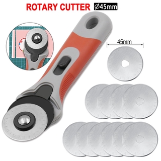 45 mm cortador rotativo cuchillas de repuesto ajuste Olfa Dafa Fiskars cortador rotativo de tela de papel Circular corte Patchwork artesanía cuero (1)
