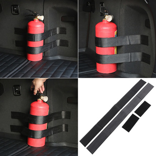 <CarAcc>4Pcs/Set Car Vehicle Trunk Fire Extinguisher Fixing Belts Strong Magic Tape (7)