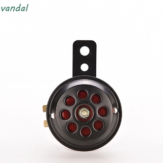 VANDAL 105db Loud Tone Sound Motorbike Electric Horn Bell Coils Scooter Waterproof 12V Copper Trumpet Trumpet/Multicolor