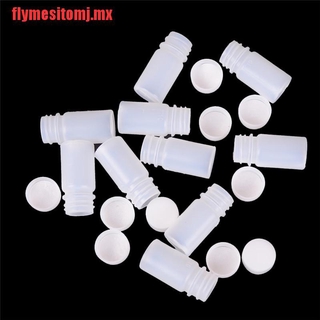 [flymesitomj] 10 botellas de plástico reactivos de 10 ml de medicina muestras viales Liqui