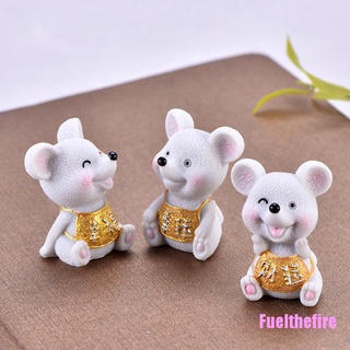 Fuelthefire DIY Mini hadas miniatura adorno de jardín decoración olla artesanía rata accesorios