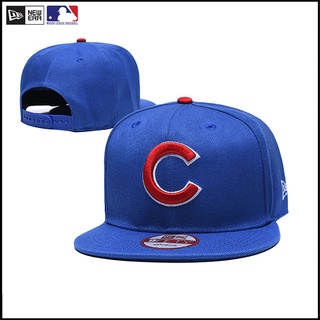 new era x mlb chicago cubs gorra de béisbol 9fifty snapback tamaño ajustable