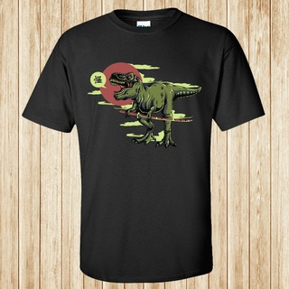 Camiseta De Dinosaurio Samurai