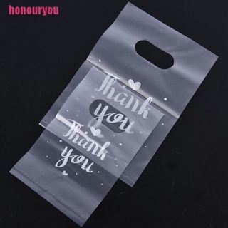 Honouryou@ 100Pcs Mini bolsas de plástico de agradecimiento bolsas de caramelo de boda bolsas de compras (4)