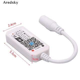 [aredsky] controlador de voz inteligente led wifi rgb/rgbw para tira de luz venta caliente