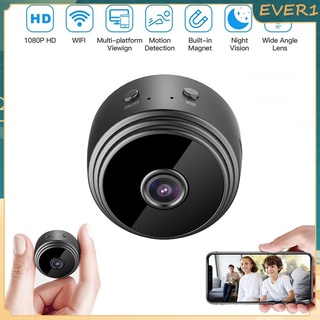 wifi mini cámara app monitor remoto de seguridad del hogar 1080p cámara ip ir noche magnética cámara inalámbrica dropship a9 ever1