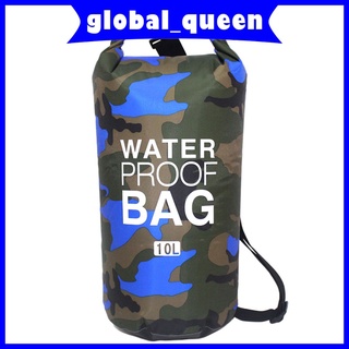 Dry Bag Waterproof Dry Sack Roll Top Adjustable Shoulder Strap for Boating Kayaking Fishing Rafting Swimming Camping