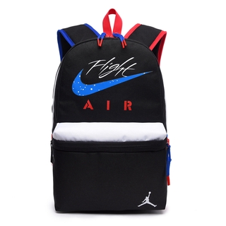 NIKE JORDAN AIR mochila escolar bolsa de alta capacidad de gran capacidad de moda mochila deportiva Unisex