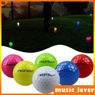 6Pieces Glow in The Dark Golf Balls Light up Led Golf Balls Night Golf Gifts for Men Kids Women (1)