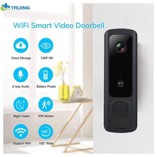 M18 Smart timbre cámara inalámbrica WiFi Video timbre de teléfono inteligente anillo de puerta intercomunicador para teléfono cámara de seguridad del hogar TRUING