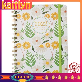 <kaitlyn> libro de calendario de papel premium a5 inglés calendario agenda libro ligero para la escuela