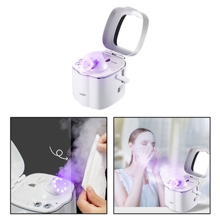 [solo julio] vaporizador facial inteligente abs dispositivo de belleza para limpieza profunda spa hombres mujeres