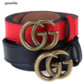 gmeilie cinturón con hebilla de cuero para niños estilo coreano moda gg mx