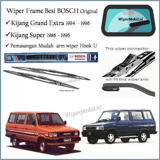 Limpiaparabrisas de coche para Toyota Kijang SUPER 1986 1987 1988 1989 1990 1991 1992 1993 1994 1995 1996 BOSCH