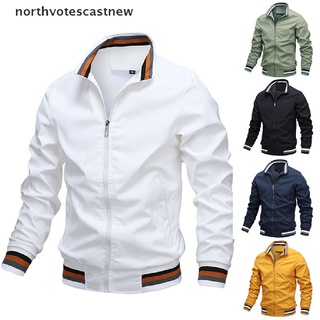 Northvotescastnew Mens Fashion Jackets Coats New Men's Windbreaker Bomber Jacket 2021 Autumn Cargo Outdoors Clothes Casual Streetwear NVCN