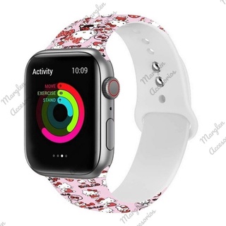 Hello Kitty correa silicon Smartwatch 38/40/42/44 (1)