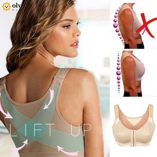 mujeres corrector de postura sujetador inalámbrico apoyo espalda levantamiento yoga sujetador ropa interior (1)