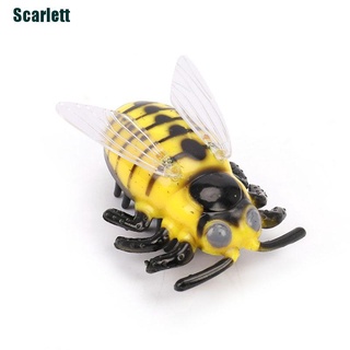 [Scarlett] Mini eléctrico Cicada juguete interactivo lindo forma de Cicada caminar juguetes de insectos