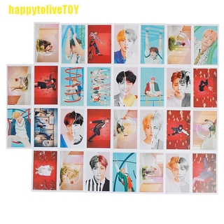 [happytolivetoy] 30 piezas kpop bts bangtan boys love yourself answer álbum transparente tarjeta de fotos [htoy]