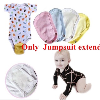 sunny 4 colores nuevo pañal alargar suave cambio de almohadillas cubre mono almohadillas bebés mono extender durable algodón mono extender/multicolor (8)