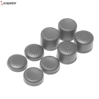 8 piezas de goma Joystick Grips tapas de silicona tapa para nintent interruptor