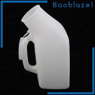 [BAOBLAZE1] 1000ml anciano urinario botella de cámara olla de emergencia inodoro bolsa con tapa blanco (8)