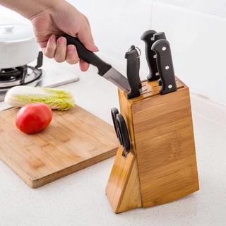 Set de cuchillos con soporte de madera (1)