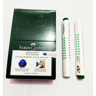 FABER-CASTELL Castell Grip Marker pizarra blanca verde hecho en alemania