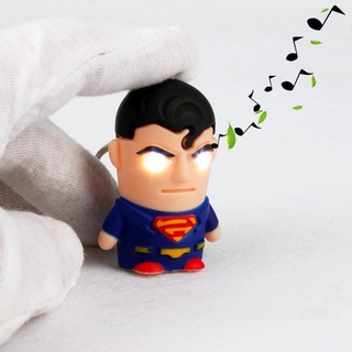 < Disponible >DC Comic Justice League Super-man llaveros Super Heroes Superman muñeca figura de acción