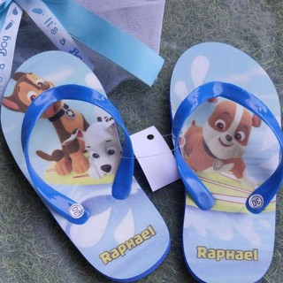 Paw patrol dogie sandalias Flip Flops niños personaje impresión