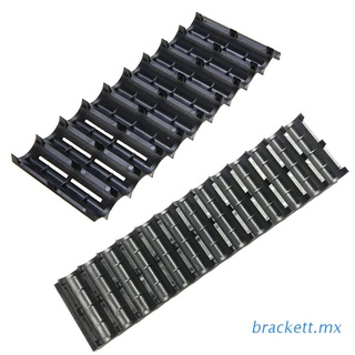 brack 10pcs 2x10p/2x13p célula de plástico 18650 batería espaciador titular cilíndrico célula soporte para accesorios de almacenamiento de batería