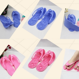 #SHN Hotel Massage Slipper Shoes Health Care Anti-Slip Flip Flops Foot Slippers (1)