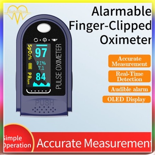 [mall] Oxímetro de pulso de dedo preciso y rápido Spo2 medidor de oxígeno Monitor oxímetro KKM