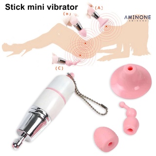G Spot masturbador de frecuencia única vibración portátil de silicona estimulador de clítoris masturbador masaje palo para mujeres aminone