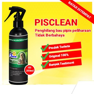 Pisclean - removedor de olores para mascotas, gato, hámster, 250 ml