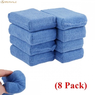 Almohadillas de esponja absorbentes suaves 120*80*40 mm detallando limpieza de microfibra
