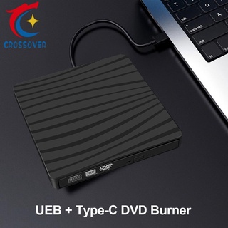 USB 3.0 Slim Externo DVD RW CD Writer Drive Quemador Lector De Disco Para Portátil
