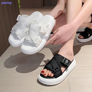 Zapatillas señoras 2021 nueva moda de verano exterior desgaste aumento sandalias de playa tendencia coreana personalidad al aire libre sandalias