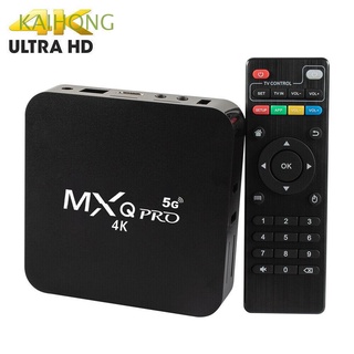 KAIHONG MXQpro Media Streamer Quad Core Set Top Box TV BOX 4K RK3229 Ultra HD Media Player Android 7.1 MXQ Pro Set-top