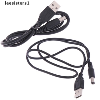 leesisters1 cargador usb cable de alimentación a dc 5.5 mm enchufe jack usb cable de alimentación para reproductor mp3/mp4 mx