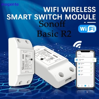 【SONOFF】Sonoff New Basic R2 Smart Home WiFi Wireless Switch Basic App Control Amazon Google magento